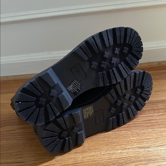 NEW Style & Co Women 11 Women's Black Grommet Tie Faux Sherpa Rugged Boot - Picture 5 of 7